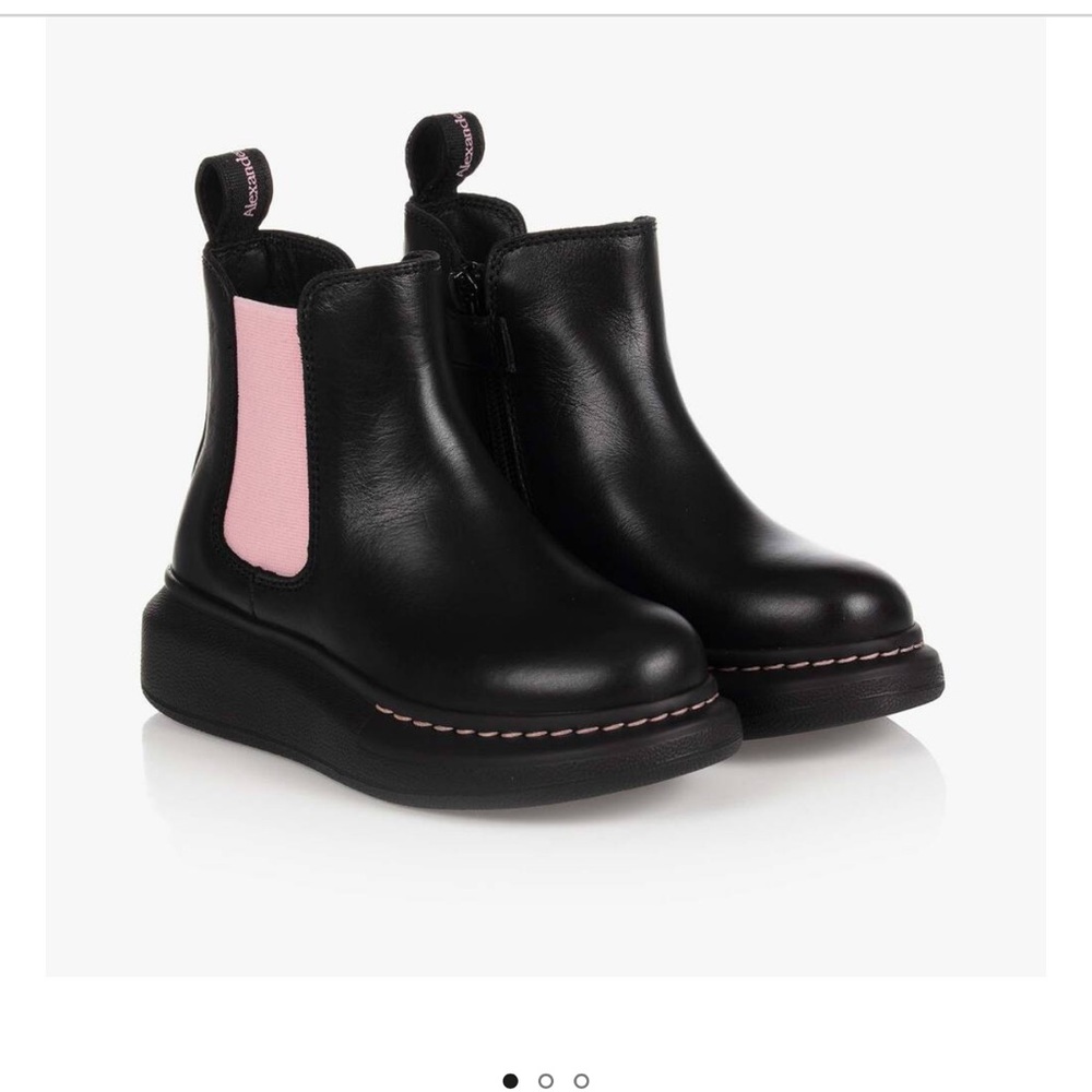 Alexander McQueen Leather Boots